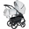 Коляска VERDI Babies Max Plus 3 в 1, белая с светлой вставкой