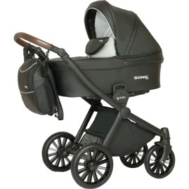 Коляска VERDI Babies Sonic Soft 3 в 1, черная Коляска VERDI Babies Sonic Soft 3 в 1, черная