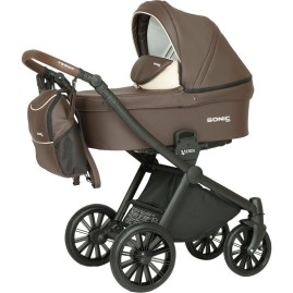 Коляска VERDI Babies Sonic Soft 3 в 1, коричневая Коляска VERDI Babies Sonic Soft 3 в 1, коричневая